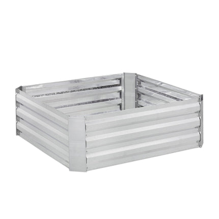 Raised metal bed