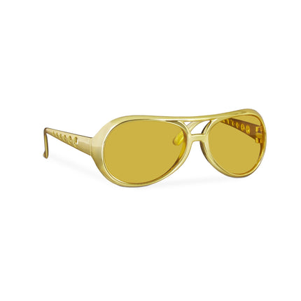 Rapper Glasses Gold