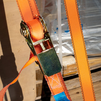 Ratchet Straps Set, 4-Pack, Polyester, Load Securing