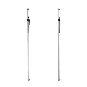 Ratcheting Cargo Bar Set, 89–104 in, Steel, 2 Pack