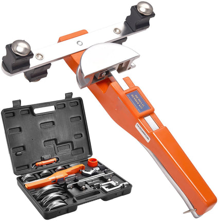 Ratcheting Tube Bender 1/4-7/8 in, 7 Dies, 90, Forward-Reverse