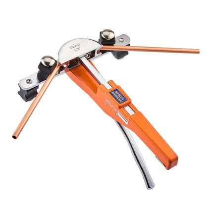 Ratcheting Tubing Bender Kit, 6–22 mm, 7 Dies
