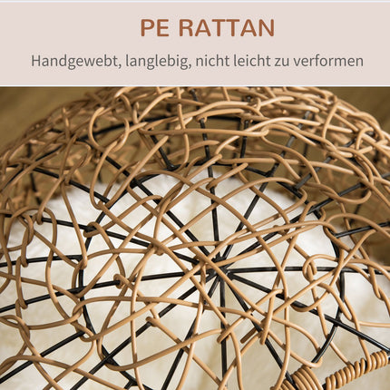 Rat size cave with pillow - Elevated pet bed Ø45x57 cm