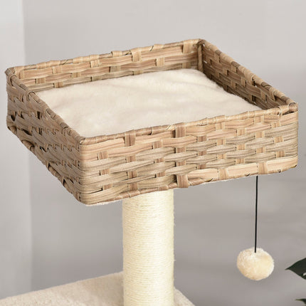 Root tree: Scratching post, cave and toy, 108 cm