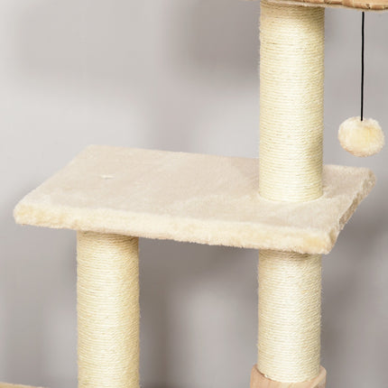 Root tree: Scratching post, cave and toy, 108 cm