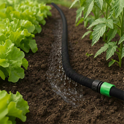 Ready-to-connect drip hose