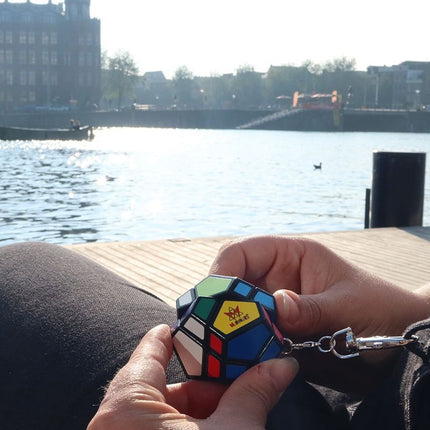 Recent Toys Brainteaser Mini Skewb, Keychain