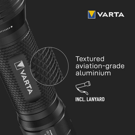 Rechargeable Flashlight 1500lm, IP67, USB-C, 5 Modes