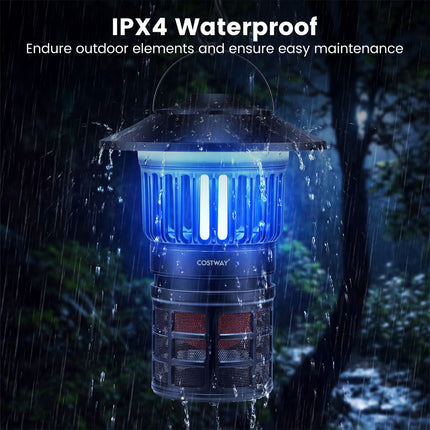 Rechargeable UV Bug Trap Light, 360–400 Nm, IPX4