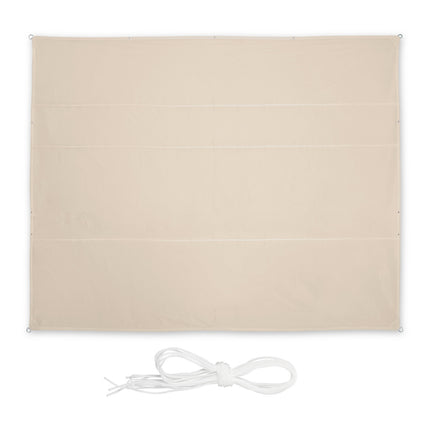 Rectangular Beige Shade Sail for Patio – UV Protection