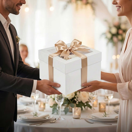 Rectangular Cake Boxes With Window, Cake Boards Included
