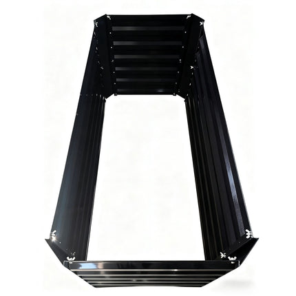 Rectangular Galvanized Metal Planter – Raised Garden Bed