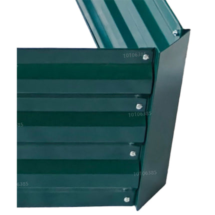 Rectangular Galvanized Metal Planter – Raised Garden Bed