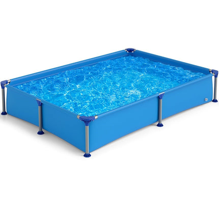 Rectangular Metal Frame Kids Pool, 2.28m x 1.59m x 42cm