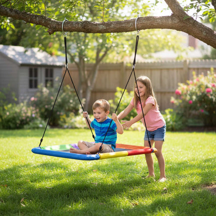 Rectangular Nest Swing, 150kg Capacity, Adjustable Height