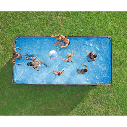 Rectangular Pool Set 5.49m x 2.74m x 1.32m, All-Season Use