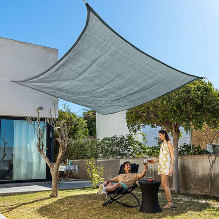 Rectangular Shade Sail Shazail InnovaGoods 2 x 3 m - Grey