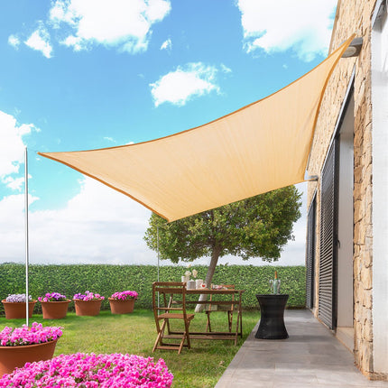 Rectangular Shade Sail Shazail InnovaGoods 2 x 3 m - Grey