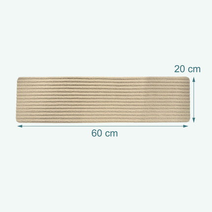 Rectangular Stair Mats, 16pcs, 65×20 cm, Non-Slip