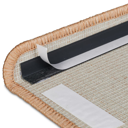 Rectangular Stair Treads Set of 15 – Non-Slip Step Mats