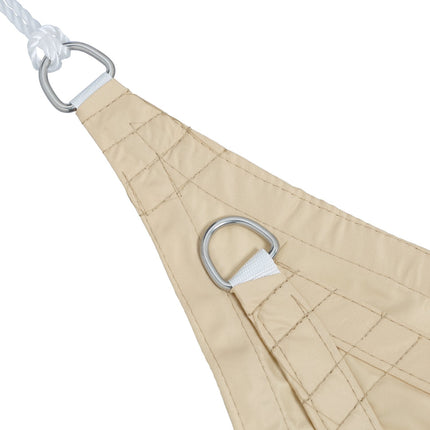 Rectangular awning in polyester