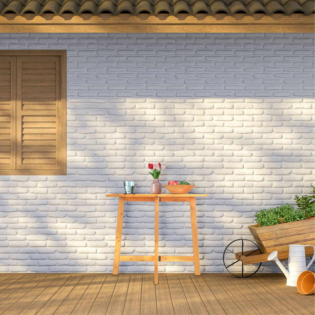 Rectangular folding table in wood