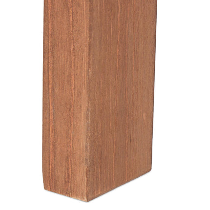 Rectangular folding table wood brown