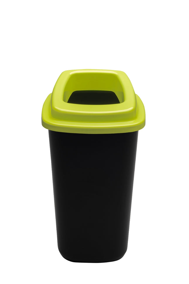 Recyclingbak 28L - Groen, eenvoudige afvalscheiding