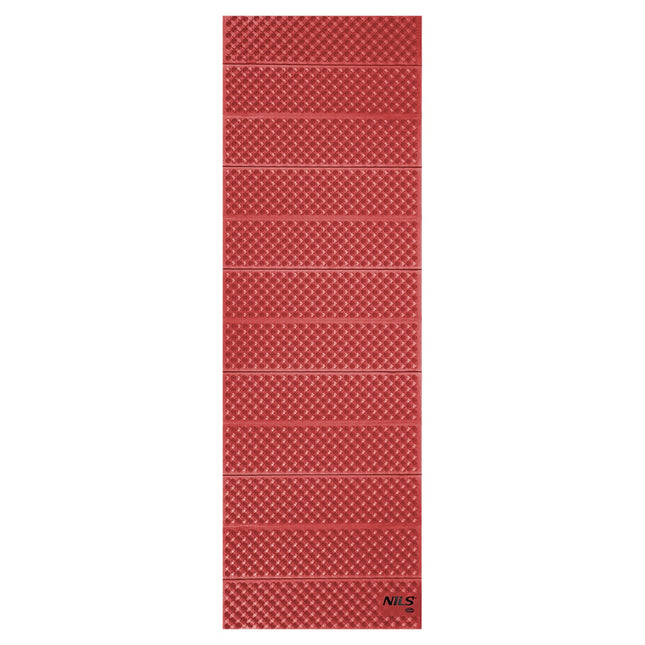 Rode opvouwbare mat, 182 cm, draagbare oefenmat