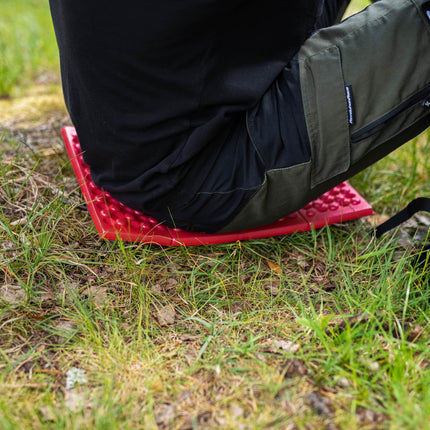 Red Mini Folding Mat, Compact and Portable Design