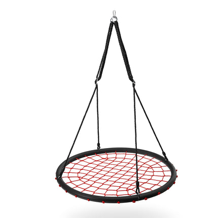 Red Saucer Swing, Durable Outdoor Play Equipment