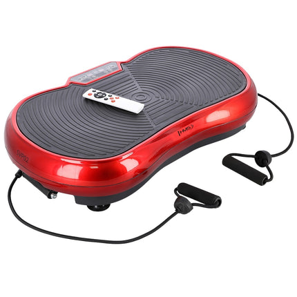 Red Vibrating Platform, Adjustable Speed, Fitness Equipment