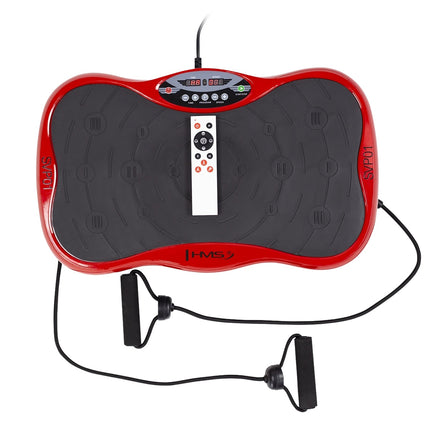 Red Vibrating Platform, Adjustable Speed, Fitness Equipment