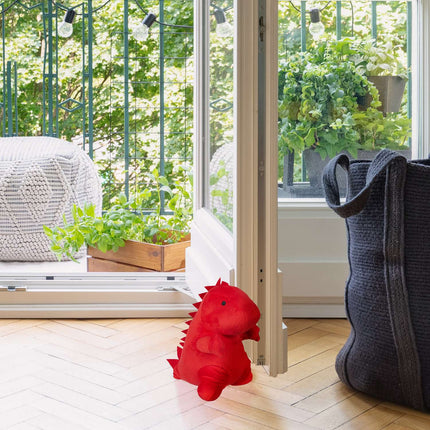 Red door stop Dino