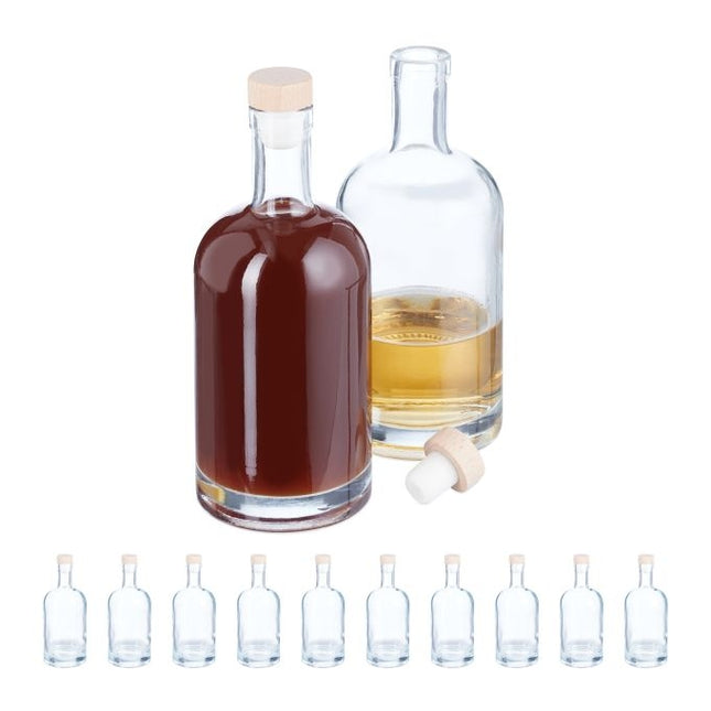 Refillable bottles 12-pack 500 ml