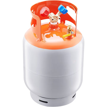 Refrigerant Recovery Tank, 50 lb, 400 PSI Y-Valve