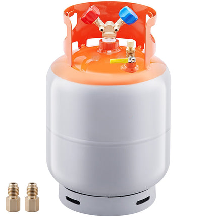 Refrigerant Recovery Tank, 50 lb, 400 PSI Y-Valve