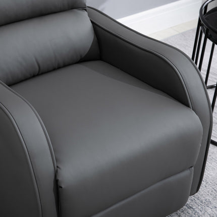 Rocking Recliner Chair, Swivel With Cup Holder, Microfiber