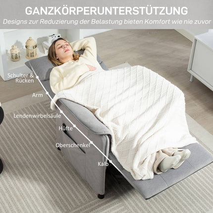 Electric recliner, quiet, memory function, gray velvet