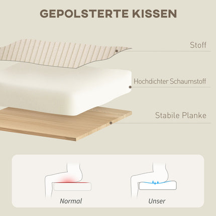 Ontspanningsstoel met kruk, 360° draaibare tv-stoel met ligfunctie, tv-stoel met koordlook, fauteuil voor woonkamer, slaapkamer, beige