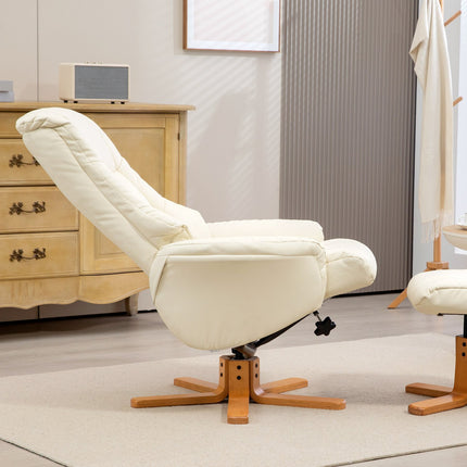 Lounger with rocker & high backrest for living room