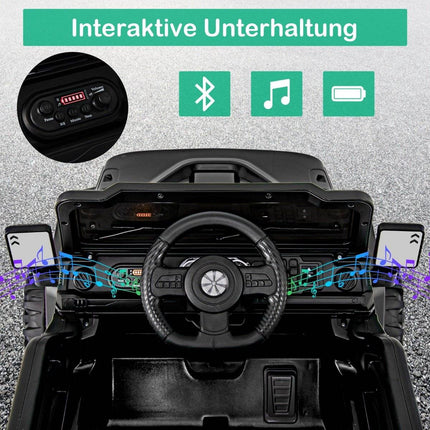 Remote Control Electric Ride-On Truck with LED Lights