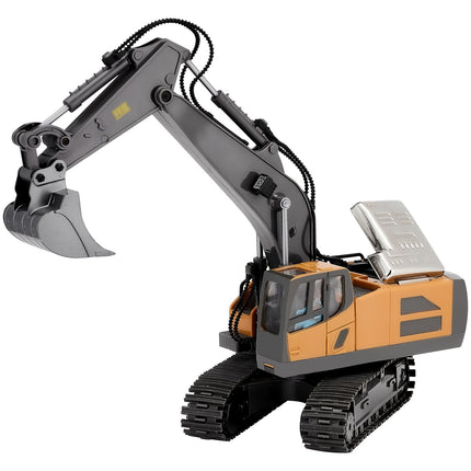 Remote Control Excavator Toy 1:20, 11-Channel, 2 Batteries