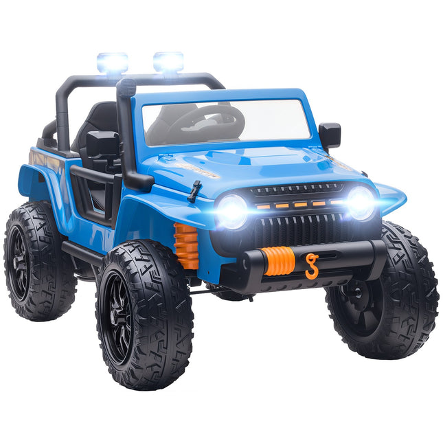 Remote Control Kids Electric Car, 12V Battery, Parent-Child Seat