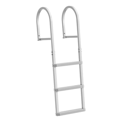 Removable Dock Ladder, 3-Step Aluminum, 500 lb Capacity