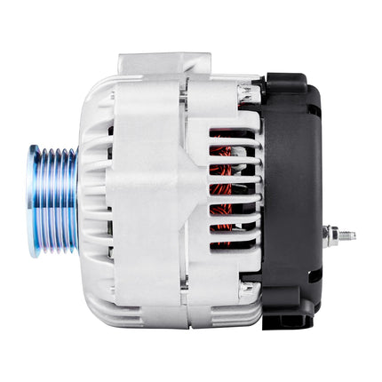 Replacement Alternator 12V, 6-Groove Pulley, Aluminum