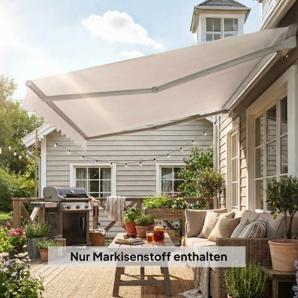 Replacement Awning Fabric, 280g/m² Polyester, UPF 50+