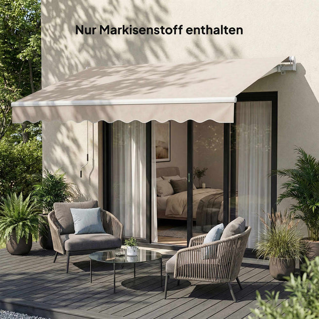Replacement Awning Fabric, 280g/m² Polyester, UPF 50+