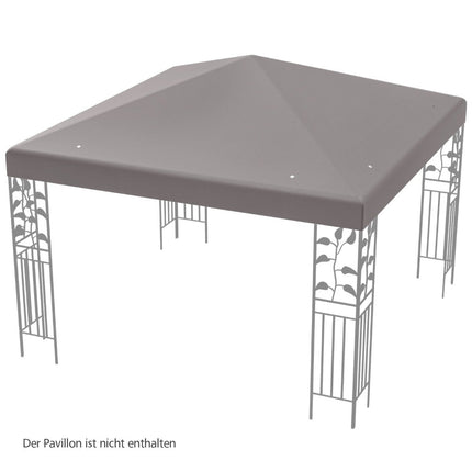 Replacement Canopy Cover, 300x300 cm, Waterproof, Gray