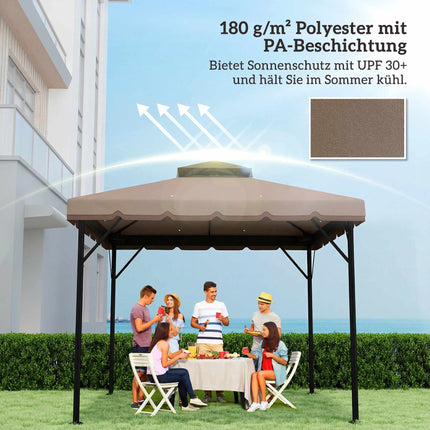 Replacement Canopy for 3x3m Gazebo, UPF 30+ Polyester